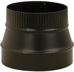 Imperial 6 in. D X 5 in. D Galvanized Steel Stove Pipe Reducer