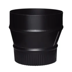 Imperial 6 in. D X 5 in. D Galvanized Steel Stove Pipe Reducer