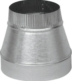 Imperial 8 in. D X 6 in. D Galvanized Steel Furnace Pipe Reducer