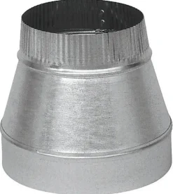 Imperial 7 in. D X 5 in. D Galvanized Steel Furnace Pipe Reducer