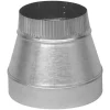 Imperial 6 in. D X 5 in. D Galvanized Steel Furnace Pipe Reducer