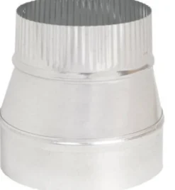 Imperial 6 in. D X 5 in. D Galvanized Steel Furnace Pipe Reducer