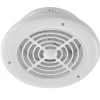 Imperial 4 in. W X 4 in. L White Plastic Exhaust Vent