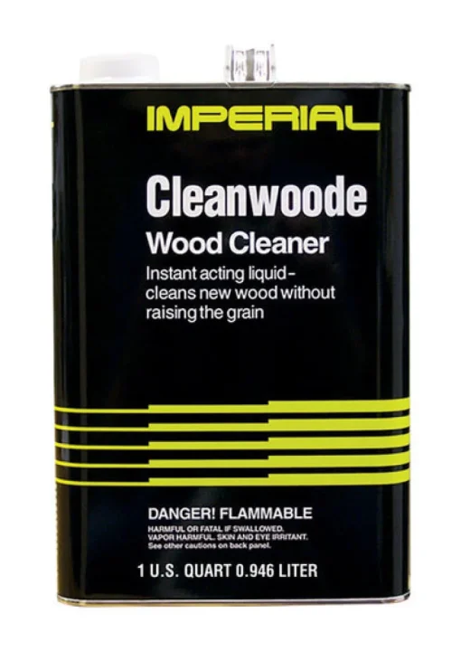 Imperial Cleanwoode Transparent Solvent-Based Wood Cleaner 1 qt