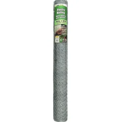 36-In. x 50-Ft. Galvanized Poultry Netting