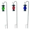Infinity LED Glass/Metal Solar Lantern Assorted (Pack of 12)