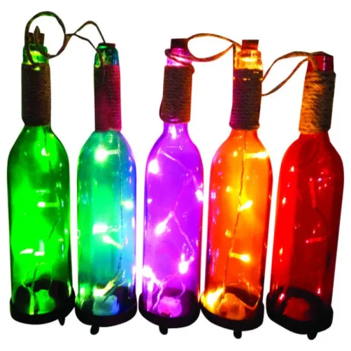 Infinity Glass Assorted 10.83 in. H Outdoor Decoration (Pack of 20)