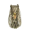 Infinity LED Wood Flameless Lantern GrayInfinity LED Wood Flameless Lantern Gray