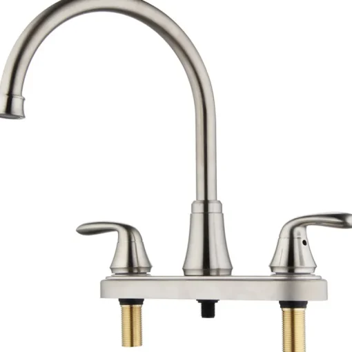 Innova Two Handle Brushed Nickel Kitchen Faucet