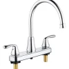Innova Two Handle Chrome Kitchen Faucet
