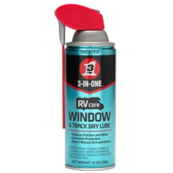 3-IN-ONE Smart Straw Window and Track Dry Lubricant 10 oz