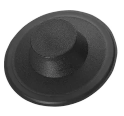 InSinkErator 3.25 in. Black Plastic Sink Stopper