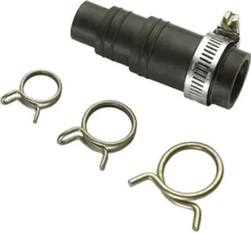 InSinkErator Black Disposal Drain Dishwasher Connector Kit with Hose Clamp and 3-Spring Clamps