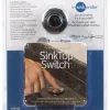 InSinkErator Garbage Disposal Sink Top Switch Chrome/White Plastic