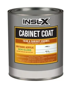Insl-X Cabinet Coat Semi-Gloss White Tint Base Urethane Acrylic Enamel Cabinet and Trim Paint (Pack of 4)