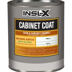 Insl-X Cabinet Coat Semi-Gloss White Tint Base Urethane Acrylic Enamel Cabinet and Trim Paint (Pack of 4)