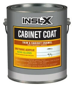 Insl-X Cabinet Coat Semi-Gloss White Tint Base Urethane Acrylic Enamel Cabinet and Trim Paint (Pack of 2)