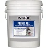 INSL-X Prime All White Flat Water-Based Acrylic Latex Multi-Surface Primer Sealer 5 gal.