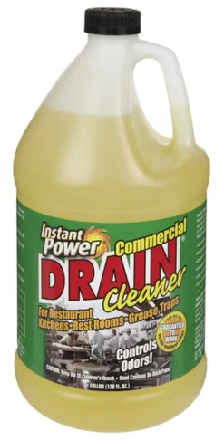 Instant Power Liquid Drain Cleaner 1 gal. (Pack of 4)
