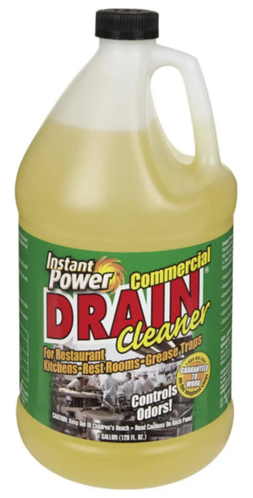Instant Power Liquid Drain Cleaner 1 gal. (Pack of 4)