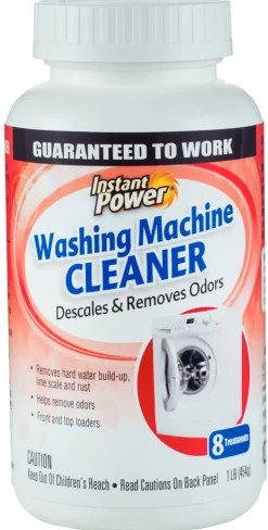 Instant Power Washing Machine Cleaner and Deodorizer 16 oz Powder (Pack of 6)