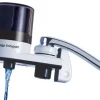 Instapure F2 Essentials Faucet Filter System Plastic 200 Gal. White Finish Clear