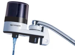 Instapure F2 Essentials Faucet Filter System Plastic 200 Gal. White Finish Clear