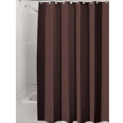 Interdesign 14658 72 X 72 Chocolate Water Repellent Shower Curtain Liner