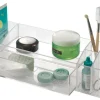 InterDesign 42930 12" X 3" X 2.5" Med+ Drawer Caddy Organizer (Pack of 4)