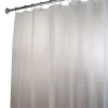 InterDesign 72 in. H x 108 in. W Frosted Eva Shower Curtain Liner Polyester (Pack of 4)