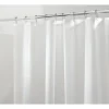 InterDesign 72 in. H x 72 in. W Frost Solid Shower Curtain Liner PEVA (Pack of 4)