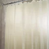 InterDesign 72 in. H x 72 in. W Sand Solid Shower Curtain Vinyl (Pack of 4)