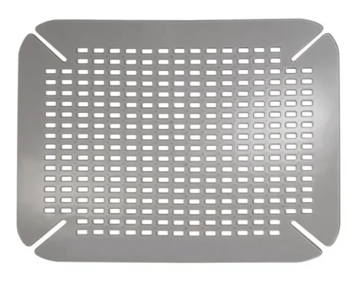 InterDesign 14 in. W x 16 in. L Black Sink Mat (Pack of 6)