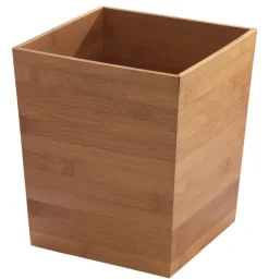 InterDesign 9.6 qt. Brown Formbu Wastebasket (Pack of 2)