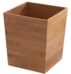 InterDesign 9.6 qt. Brown Formbu Wastebasket (Pack of 2)