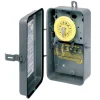 Intermatic Indoor and Outdoor Mechanical Timer Switch 120 V Gray