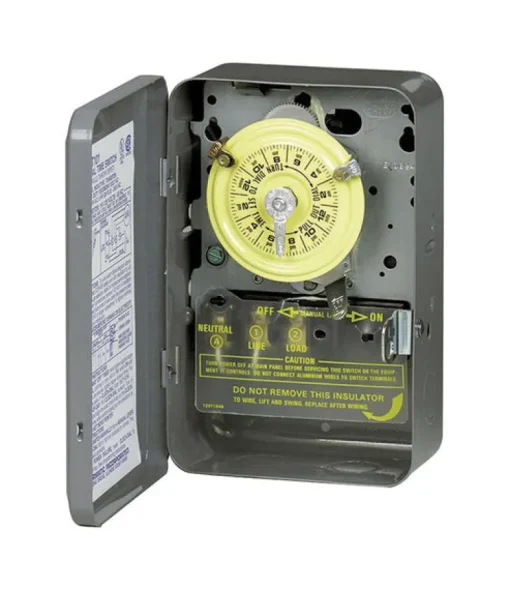 Intermatic Indoor Mechanical Timer Switch 120 V Gray