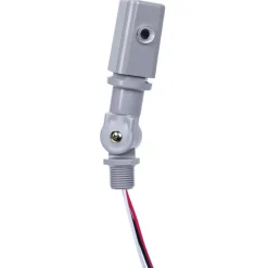 Intermatic NightFox Gray Photoelectric Stem and Swivel Mount Light Control 1 pk