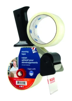 IPG 1.88 in. W X 54.6 yd L Packaging Tape with Dispenser 2 pk