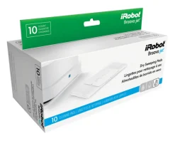 iRobot Braava Jet Bagless Cordless Robotic Vacuum 0 amps White Standard