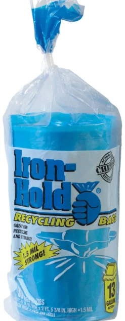 Iron Hold 13 gal. Kitchen Trash Bags Twist Tie 30 pk (Pack of 6)