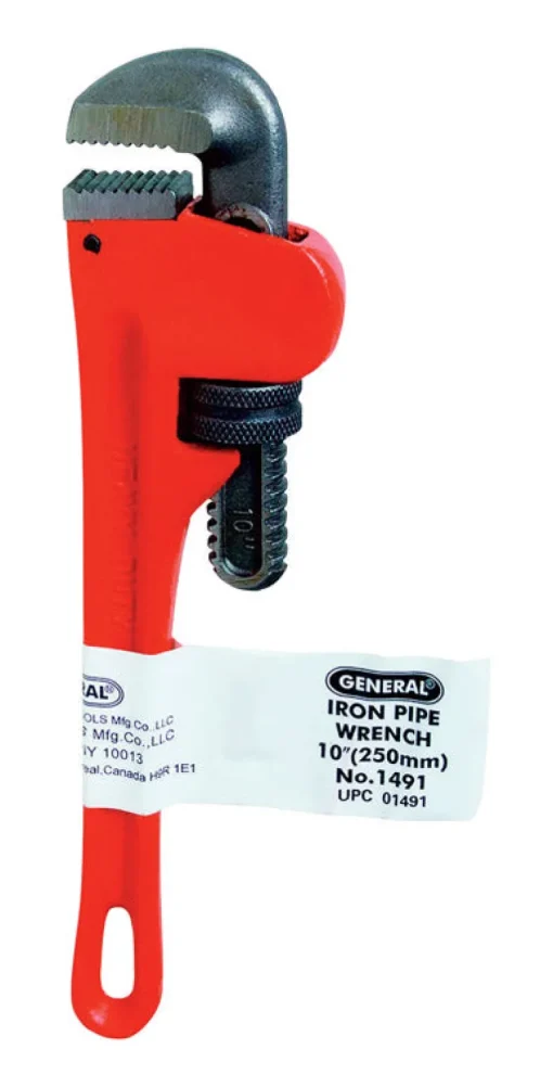 IRON PIPE WRENCH 10"