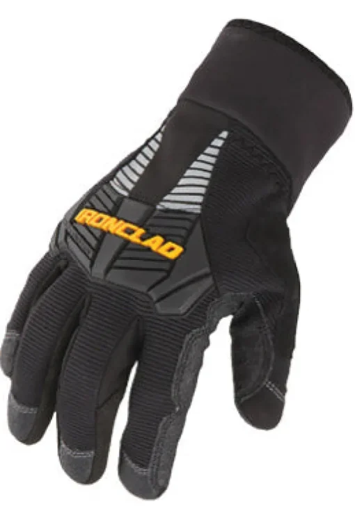 Ironclad Cold Condition XL Synthetic Leather Cold Weather Black Cold Weather Gloves