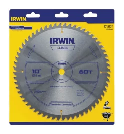 Irwin 10 in. D X 5/8 in. Classic Carbide Circular Saw Blade 60 teeth 1 pk