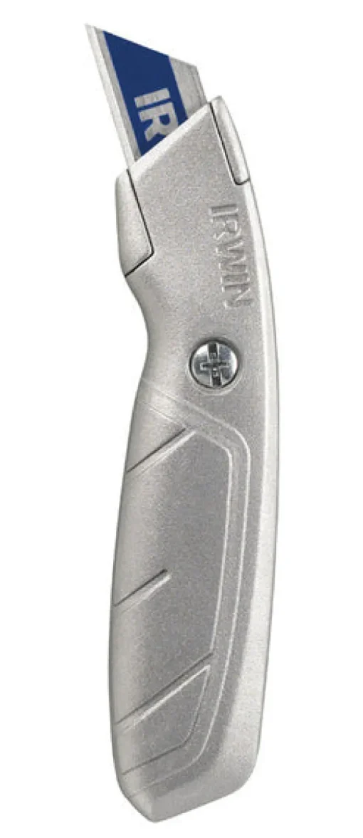 Irwin 6 in. Fixed Blade Utility Knife Silver 1 pk