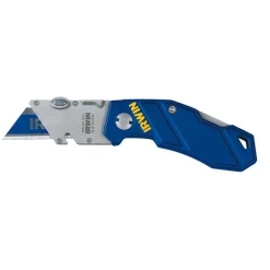 Irwin 8-9/16 in. Lockback Utility Knife Black 1 pk