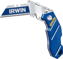 Irwin 8-9/16 in. Lockback Utility Knife Black 1 pk