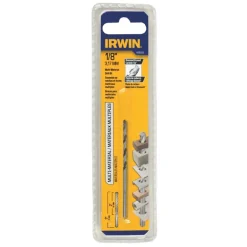 Irwin 1/8 in. X 2-3/4 in. L Carbide Tipped Percussion Drill Bit Straight Shank 1 pc