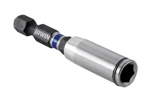 Irwin 0.25 in. X 3 in. L Steel C Ring Magnetic Bit Holder 1 pc