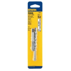 Irwin Hanson High Carbon Steel HCS Tap and HSS Drill Bit Set 5/16 in. 2 pc